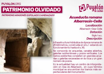 Acueducto romano Albarracín Cella